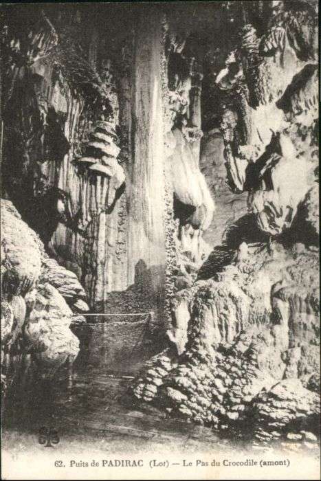 Padirac Höhle Grotte Pas Crocodile