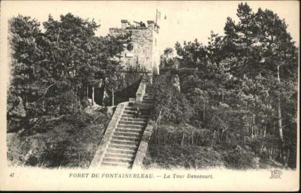 Fontainebleau Tour Denecourt