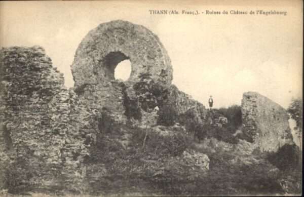 Thann Ruines Chateau Engelsbourg