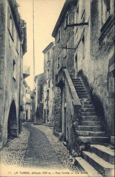 La Turbie Rue Droite