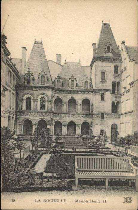 La Rochelle Charente-Maritime La Rochelle Maison Henri II