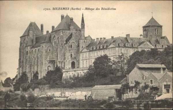 Sable-sur-Sarthe Solesmes Abbaye Benedictins
