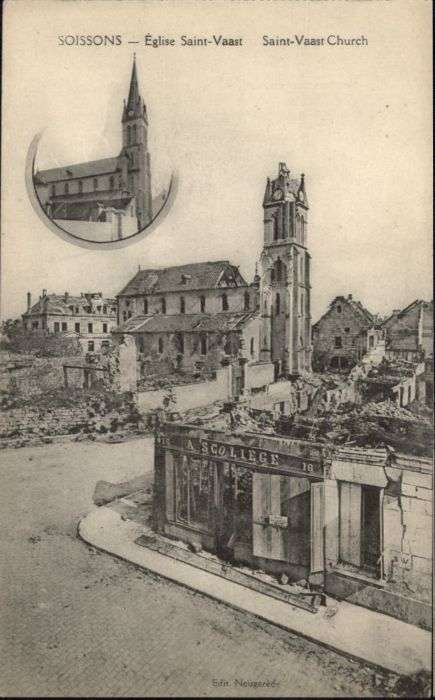 Soissons Eglise Saint-Vaast