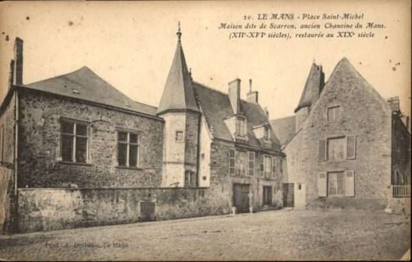 Le Mans Sarthe Le Mans Place Saint-Michel Maison Scarr