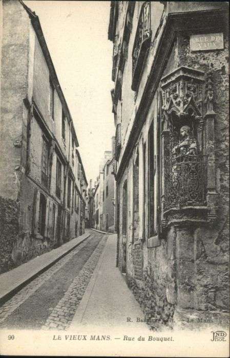 Le Mans Sarthe Le Mans Le Vieux Mans Rue Bouquet