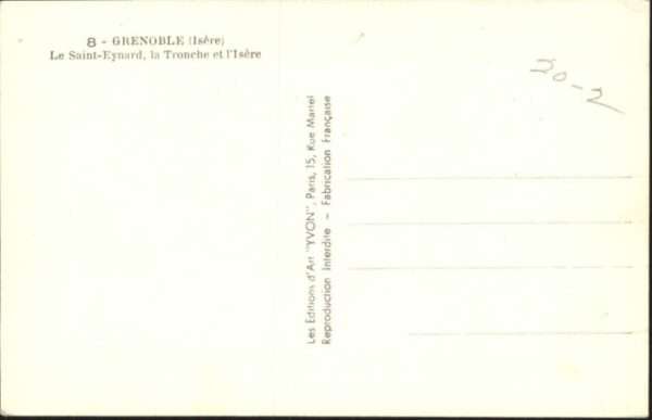 Grenoble Saint-Eynard Tronche Isere – Bild 2