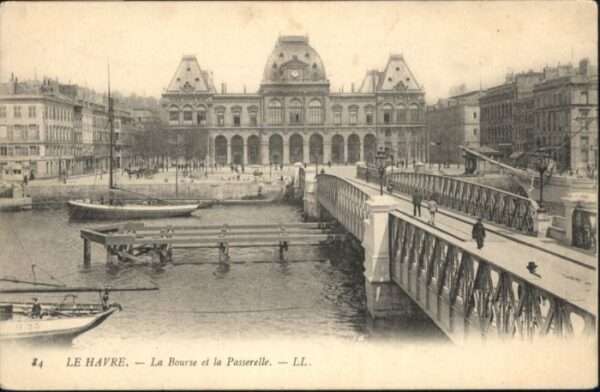 Le Havre Bourse Börse Passerelle