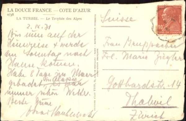 La Turbie Trophee Alpes – Bild 2