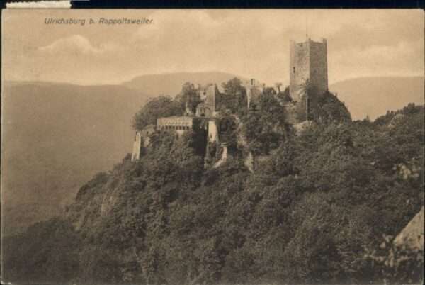 Rappoltsweiler Haut Rhin Elsass Rappoltsweiler Ulrichsburg