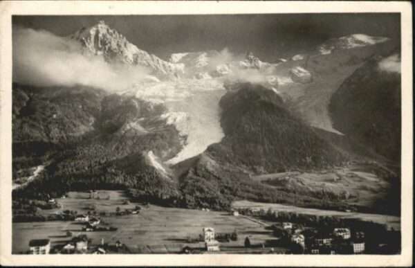 Chamonix Chamonix-Mont-Blanc Bossons Glacier