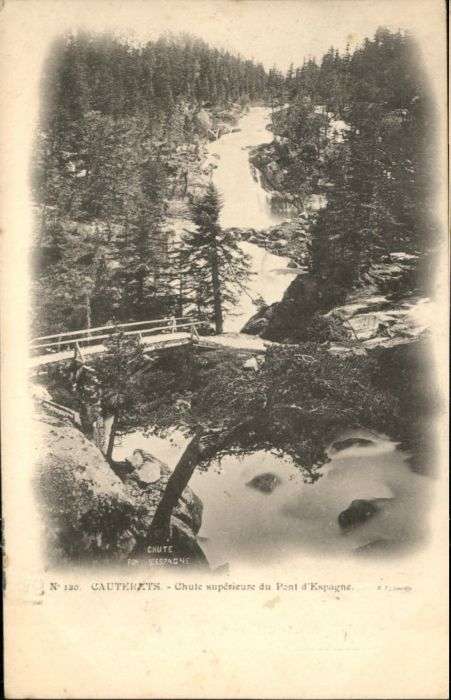 Cauterets Chute Superieure Pont Espagne