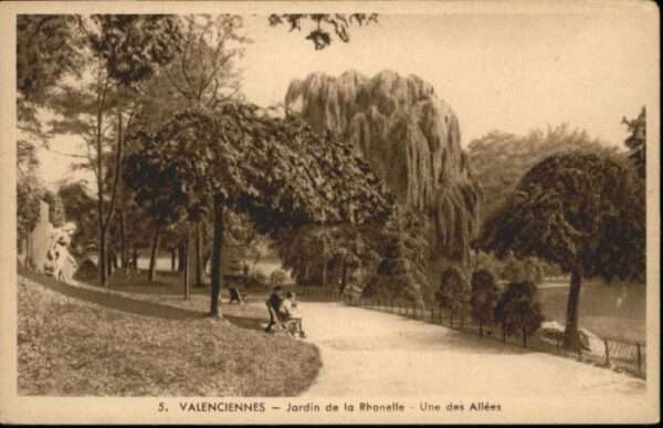 Valenciennes Jardin Rhonelle Allee