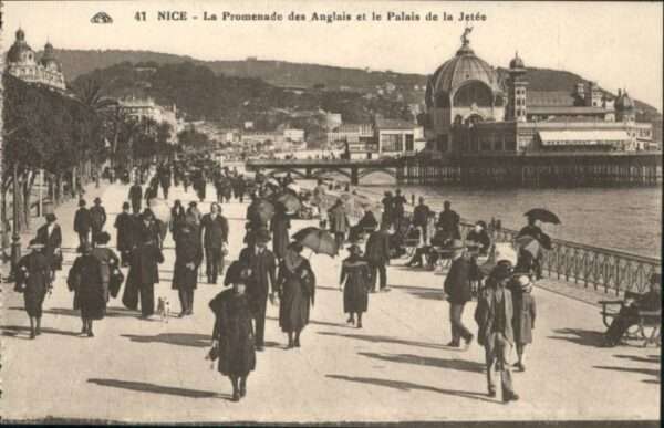 Nice Alpes Maritimes Nice Promenade Anglais Palais Jetee