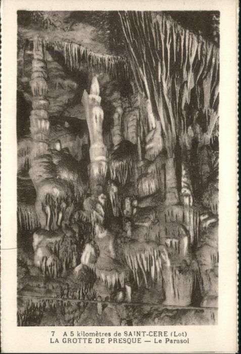 Saint-Cere Höhle Grotte Baldaquin