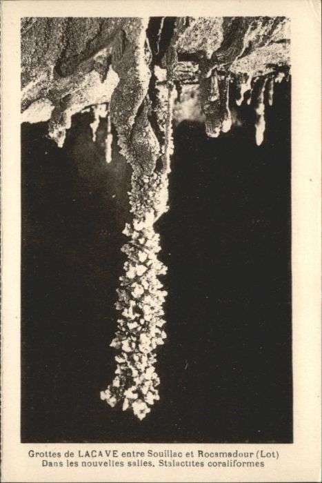 Lacave Lot Höhle Grotte