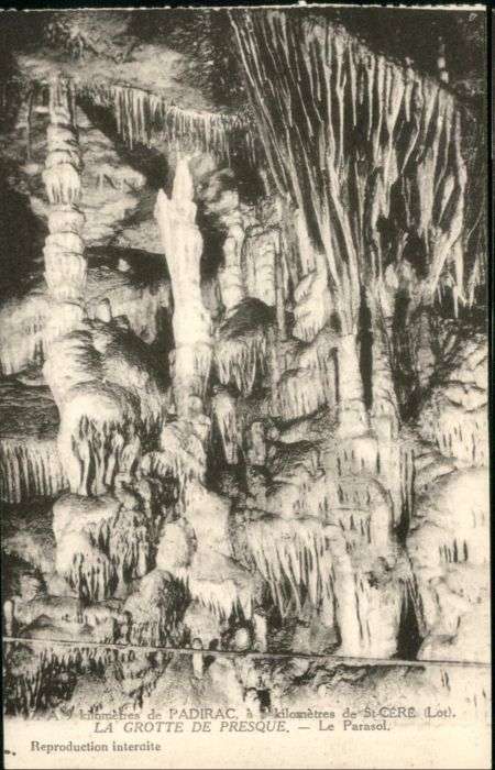 Padirac Höhle Grotte Presque