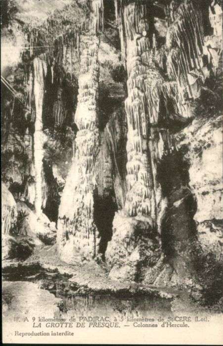 Padirac Höhle Grotte Presque