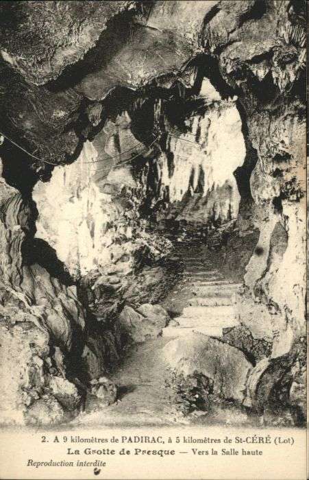 Padirac Höhle Grotte Presque