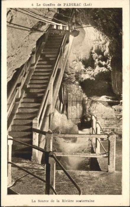 Padirac Höhle Grotte Gouffre