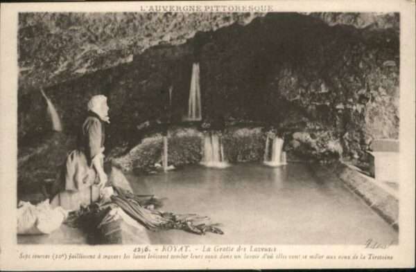 Royat Puy de Dome Royat Höhle Grotte