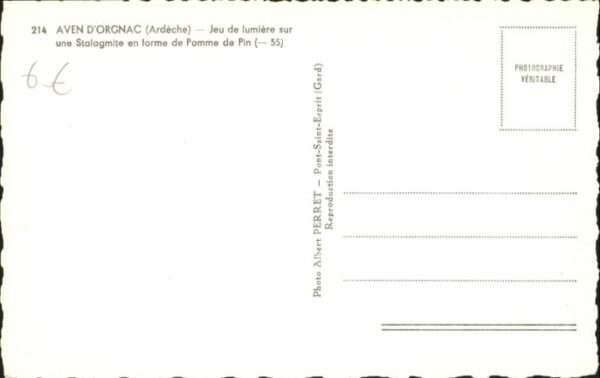 Orgnac-l Aven Höhle Grotte – Bild 2
