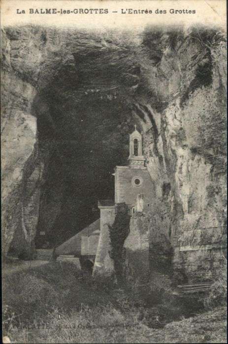 La Balme-les-Grottes Höhle Grotte