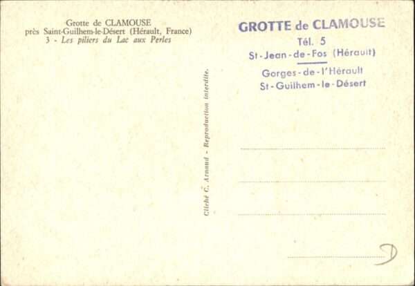 Hoehlen Caves Grottes Grotte Clamouse Höhle Grotte – Bild 2