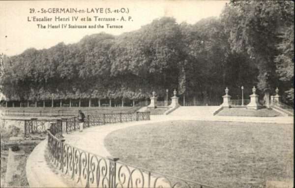 Saint-Germain-en-Laye Escalier Henri IV Terrasse