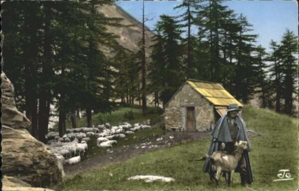 Schaeferei Landwirtschaft Schäfer Schäferhütte Cabane de Berger S