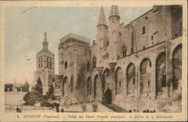 Avignon Vaucluse Avignon Palais Papes