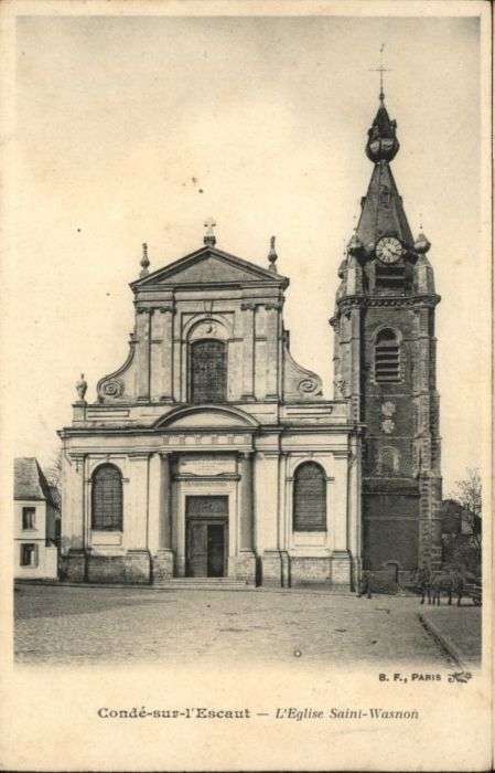 Conde-sur-l Escaut Eglise Saint-Wasnon