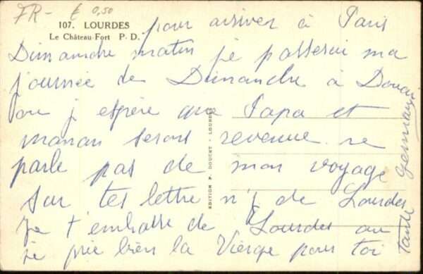 Lourdes Hautes Pyrenees Lourdes Chateau Fort – Bild 2