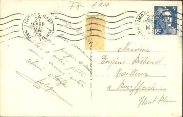 Limoges Poste Monument Souvenir – Bild 2