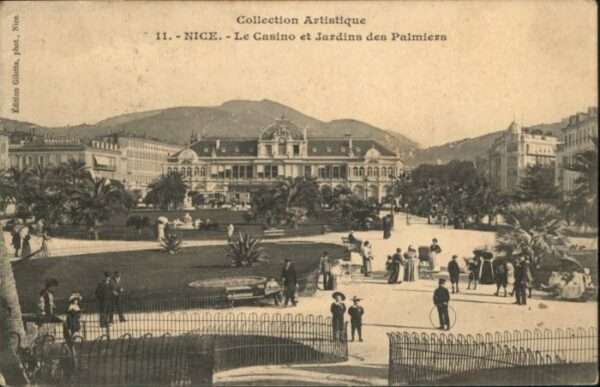 Nice Alpes Maritimes Nice Casino Jardin Palmiers