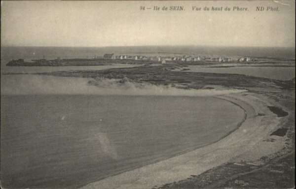 Ile-de-Sein Vue du haut du Phare