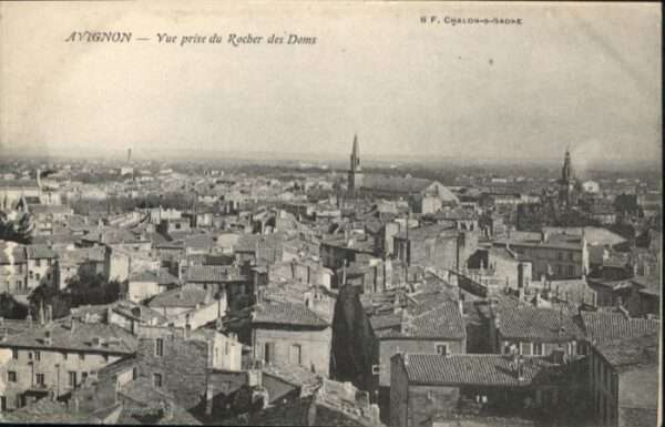 Avignon Vaucluse Avignon Rocher Doms