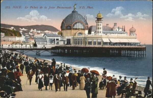 Nice Alpes Maritimes Nice Palais Jetee Promenade