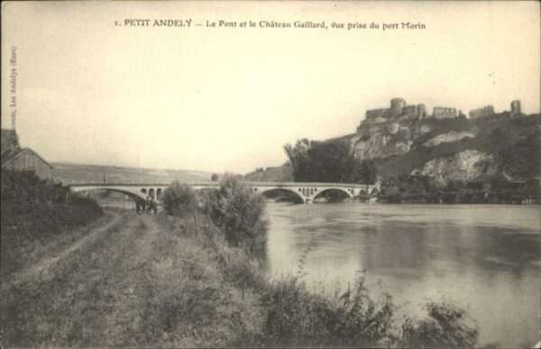 Les Andelys Pont Chateau Gaillard Port Morin
