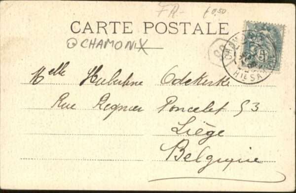 Chamonix Chamonix-Mont-Blanc [Stempelabschlag] – Bild 2