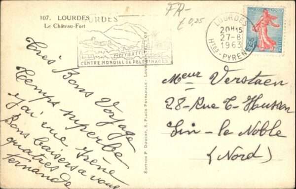 Lourdes Hautes Pyrenees Lourdes Chateau Fort – Bild 2