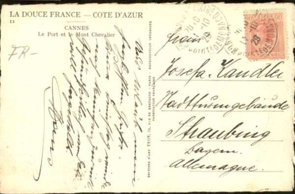 Cannes Alpes-Maritimes Cannes Port Mont Chevalier – Bild 2