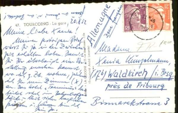 Tourcoing 59 Tourcoing Gare Bahnhof – Bild 2