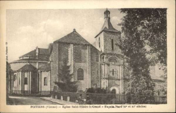 Poitiers 86 Poitiers Eglise Saint-Hilaire-le-Grand