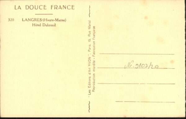 Langres Hotel Dubreuil – Bild 2