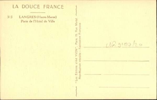 Langres Porte Hotel de Ville – Bild 2