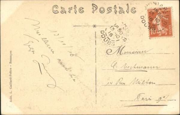 Mouthier-Haute-Pierre Mouthier Vallee Loue Route – Bild 2