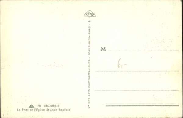 Libourne Pont Eglise St. Jean Baptitste – Bild 2