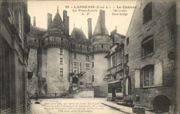 Langeais Chateau Pont-Levis