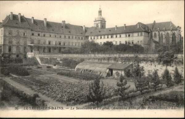 Luxeuil-les-Bains Seminaire Eglise Abbaye Benedictins