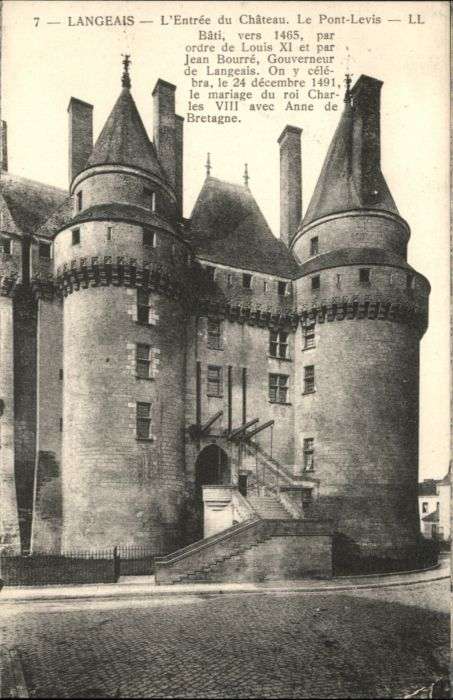 Langeais Chateau Pont-Levis
